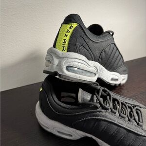 Nike Black and Gray Sneakers with Air Max Technology